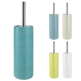 thumbnail of Spirella - Toiletborstelhouder van steengoed "Tube Ribbed" in bruin, Ø10,5x42cm