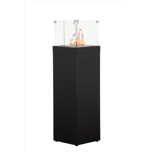 Green Flame - Binnen- & buiten Bio-Ethanol (Terras-)verwarmer - BBH-001-N - Zwart