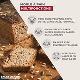 thumbnail of Moule à pain et à cake émaillé 29 cm Fackelmann