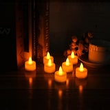 thumbnail of WellHome - Juego de 24 Velas LED en Blanco Cálido parpadeante Ø3,8cm