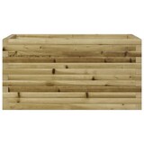 thumbnail of Helloshop26 - Hochbeet für Pflanzen Blumen Terrasse Garten 90 x 40 x 45,5 cm imprägniertes Kiefernholz braun 02_0037975