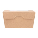 thumbnail of 300 Unités - Boîtes Avec Fenêtre 'Thepack' 780 Ml 220 G/M2 + Opp 11,2X9X6,4 Cm Naturel Carton Ondulé Nano-Micro - Garcia de Pou