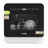thumbnail of Mini Lavavajillas EVVO Mini D Trip 3 Encimera, 3 Servicios, 6 Programas, Panel Táctil, Depósito