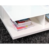 thumbnail of SalesFever salontafel vierkant | twee laden | MDF hout | B 100 x D 100 x H 36 cm | wit