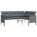 thumbnail of vidaXL 2-tlg. Garten-Lounge-Set Anthrazit Stahl