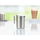 thumbnail of Milchkännchen mit Deckel VISTA, Durchmesser: 92 mm, Höhe: 10 mm, Inhalt: 200 ml, mit gebürsteter Oberfläche,