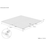 thumbnail of Besonders stabiler metallfreier Lattenrost „Extra“ Fichte/Tanne mit 21 Leisten V-70.97