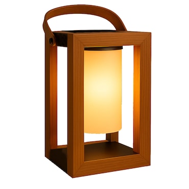 Lumisky SERAPHINA Linterna solar a batería H32CM Aluminio Marrón