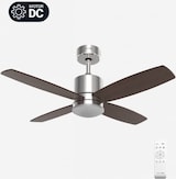 thumbnail of Ventilador de Techo Silencioso con Luz Led Inox 132cm | UNIVERSALBLUE
