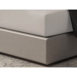 thumbnail of DoubleDry Hoeslaken 90 x 200 cm - 100% katoen - licht taupe