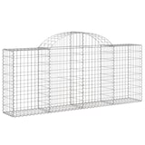 thumbnail of vidaXL Gabionen mit Hochbogen 30 Stk. 200x30x80/100cm Verzinktes Eisen