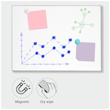 thumbnail of DESQ | Whiteboard | Magnetisch | Aluminium Ultra-Thin Frame | 60 x 90 cm