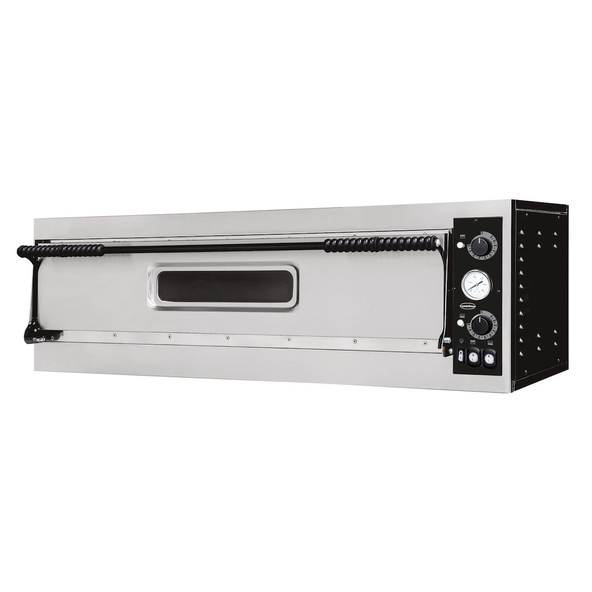 Combisteel pizzaoven Enkel met venster voor 3 pizza's Ø350mm en 400V