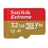thumbnail of Sandisk Extreme Tarjeta Micro SDHC 32GB UHS-I U3 A1 Clase 10 100MB/s + Adaptador SD