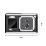 thumbnail of Appareil Photo Numérique 4K HD Double Objectif 50MP Écran Selfie Stabilisation Argent YONIS