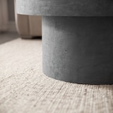 thumbnail of Couchtisch 60x60x30 cm Grau Sofatisch in Beton-Optik Modern, Design Wohnzimmertisch Rund, Loungetisch in Pilz-Form, Kaffeetisch Beistelltisch