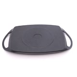 thumbnail of Cheffinger Grillplatte 47cm Aluguss Induktion Bratplatte BBQ Grill braten Plancha