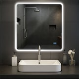 thumbnail of Espejo de baño Jericho con Bluetooth 80x80 cm
