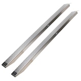 thumbnail of TRUTZHOLM 2 x Auffahrrampen 250 cm Traglast 1000 kg Alu grau gelocht Motorradrampen Verladerampen