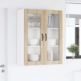 thumbnail of vidaXL Küchenwandschrank Sonoma-Eiche 80 x 31 x 100 cm Holzwerkstoff