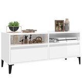 thumbnail of vidaXL TV-Schrank Hochglanz-Weiß 100x34,5x44,5 cm Holzwerkstoff