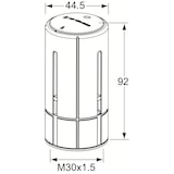 thumbnail of IMI Heimeier Thermostatkopf B Behördenmodell, mit eingebautem Fühler