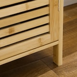 thumbnail of Mueble zapatero de recibidor armario zapatero con 3 puertas estantes ajustables para 16 pares de zapatos antivuelco para pasillo entrada 100x35x80 cm