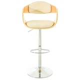 thumbnail of 2er Set Barhocker Kingston Kunstleder natura/creme