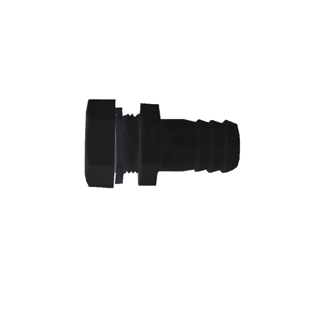 Raccord droit 20/27 pour récupérateur eau de pluie - NOIR