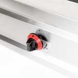 thumbnail of Romux® Cucina Professionali a Gas 3 Fuochi 132x50 cm da Banco Orizzontale in Acciaio Inox con Regolatore di Fiamma e Termocoppia | Fornello a Gas