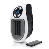 thumbnail of Brandson 500W Steckdosen Heizlüfter, Mini Keramikheizgerät mit Fernbedienung, Überhitzungsschutz, Automatische Abschaltung, Schwarz