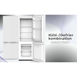 thumbnail of PKM Kühlgefrierkombination KHKG173WC weiß 161L Kühlschrank LED