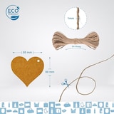 thumbnail of 20 Gläser 250ml mit Deckel, Kartons, Jutestoff, Schnur & Etiketten. Ideal für Geschenke oder Vorrat.