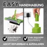 thumbnail of Akku-Besen Swivel Sweeper G2 + Ersatz-Akku - kabellos und wiederaufladbar - Limegreen