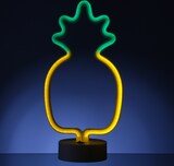 thumbnail of LED Neonlicht ANANAS Neonschild Neon Leuchtfigur USB Batterie 33cm