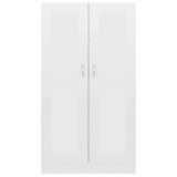 thumbnail of vidaXL Boekenkast hoogglans wit 82,5x30,5x150 cm spaanplaat