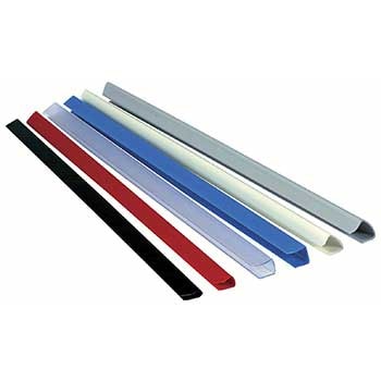 Baguettes de encuadernación negras de 10 mm (100 unidades - A4)