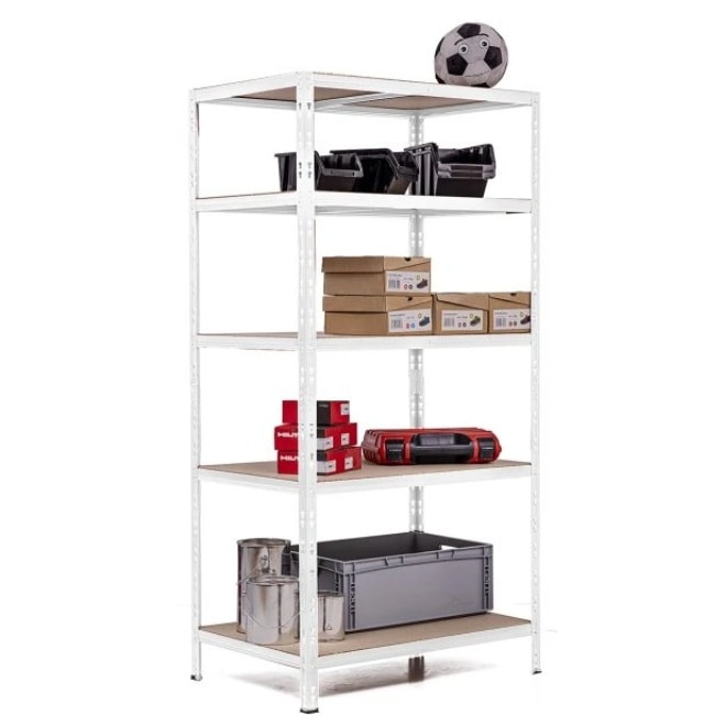 Etagère 5 plateaux bois /métal 60x90xH180 cm 265 kg/plateau