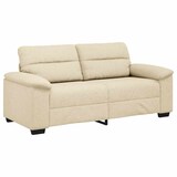 thumbnail of vidaXL 2-Sitzer-Sofa Creme 180x81x84 cm Stoff