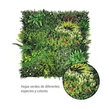 thumbnail of Bonerva | Jardín Vertical Artificial Costa Rica | Reacción al fuego clase "B" | Pieza 100x100cm (1m²) | Planta artificial para HORECA | MAL1221