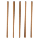 thumbnail of 300x Strohhalme Trinkhalme aus Papier braun natur O6mm 15cm