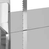 thumbnail of VERTES Knochenbandsäge mit Fleischwolf, 550 W, Edelstahlblatt, 4–210 mm Schnittstärke, 240 mm Schnitthöhe, mit Sicherheitsvorschub