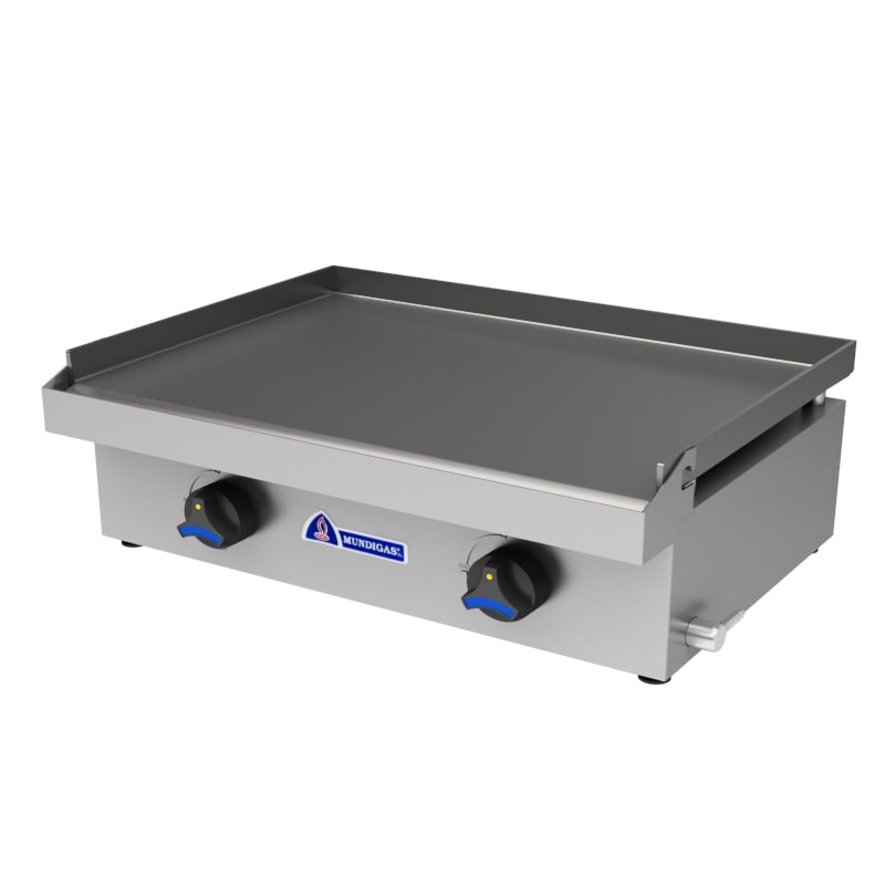Plancha sobre mesa a Gas Economica Mundigas  P-650 ECO