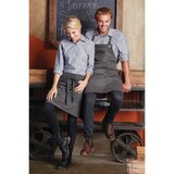 thumbnail of Chef Works® CHAMBRAY Damenbluse Grau Größe M