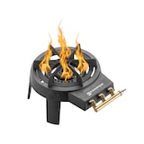 thumbnail of Cucina a gas in ghisa KEMPER da 8,6 kW, per catering, 3 gambe, 3 rubinetti in ottone