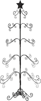 thumbnail of vidaXL Metall-Weihnachtsbaum für Dekorationen Schwarz 150 cm