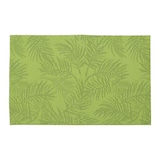 thumbnail of 1 Tischset abwaschbar 45x30cm Gewebte Tisch Platzsets mit Blätter Motiv Platzdeckchen Tischuntersetzer Tischdeko Küche Esstisch Gastronomie Hellgrün