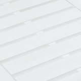 thumbnail of vidaXL Gartentisch Weiß 78×55×38 cm Kunststoff
