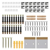 thumbnail of ECD Germany Heizkörperverkleidung Wabenmuster 152x19x82 cm Weiß, MDF lackiert, Heizungsverkleidung Heizkörperabdeckung für Wohnzimmer & Schlafzimmer