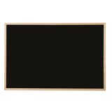 thumbnail of Tableau noir pour craie, cadre en bois de pin. Format 40x30 cm